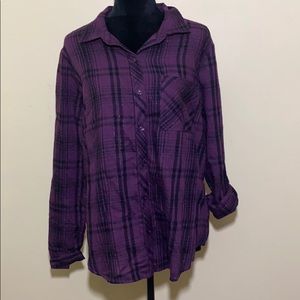 Flannel button up